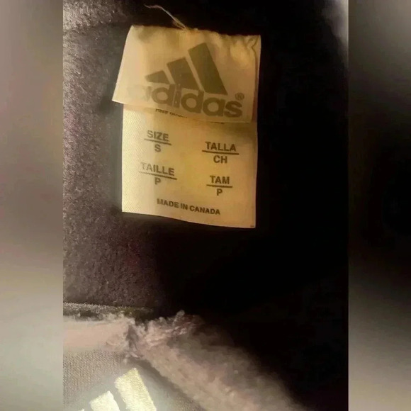 Adidas x Toronto Raptor 2010  unisex casual athletic black long sleeve hoodie S - Picture 3 of 4